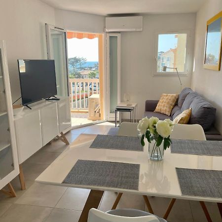 Apartment Newly Renovated Aircond-Wifi-Pool-Sea View-150M To Beaches- Saint Aygulf Extérieur photo